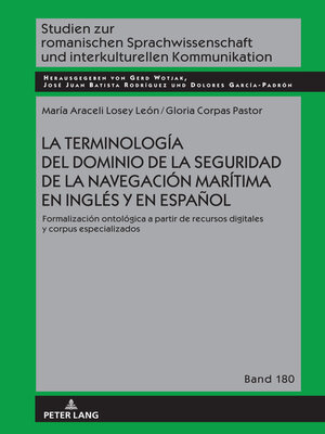 cover image of La terminología del dominio de la seguridad de la navegación marítima en inglés y en español